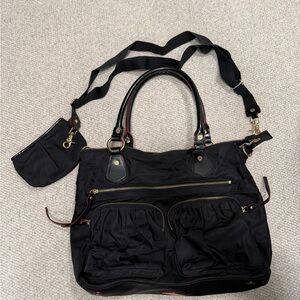 MZ Wallace Black Tote and Crossbody / Diaper Bag